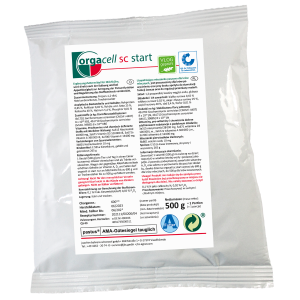 Ergänzungsfuttermittel für Milchkühe, orgacell sc start, 10 x 500 g Beutel